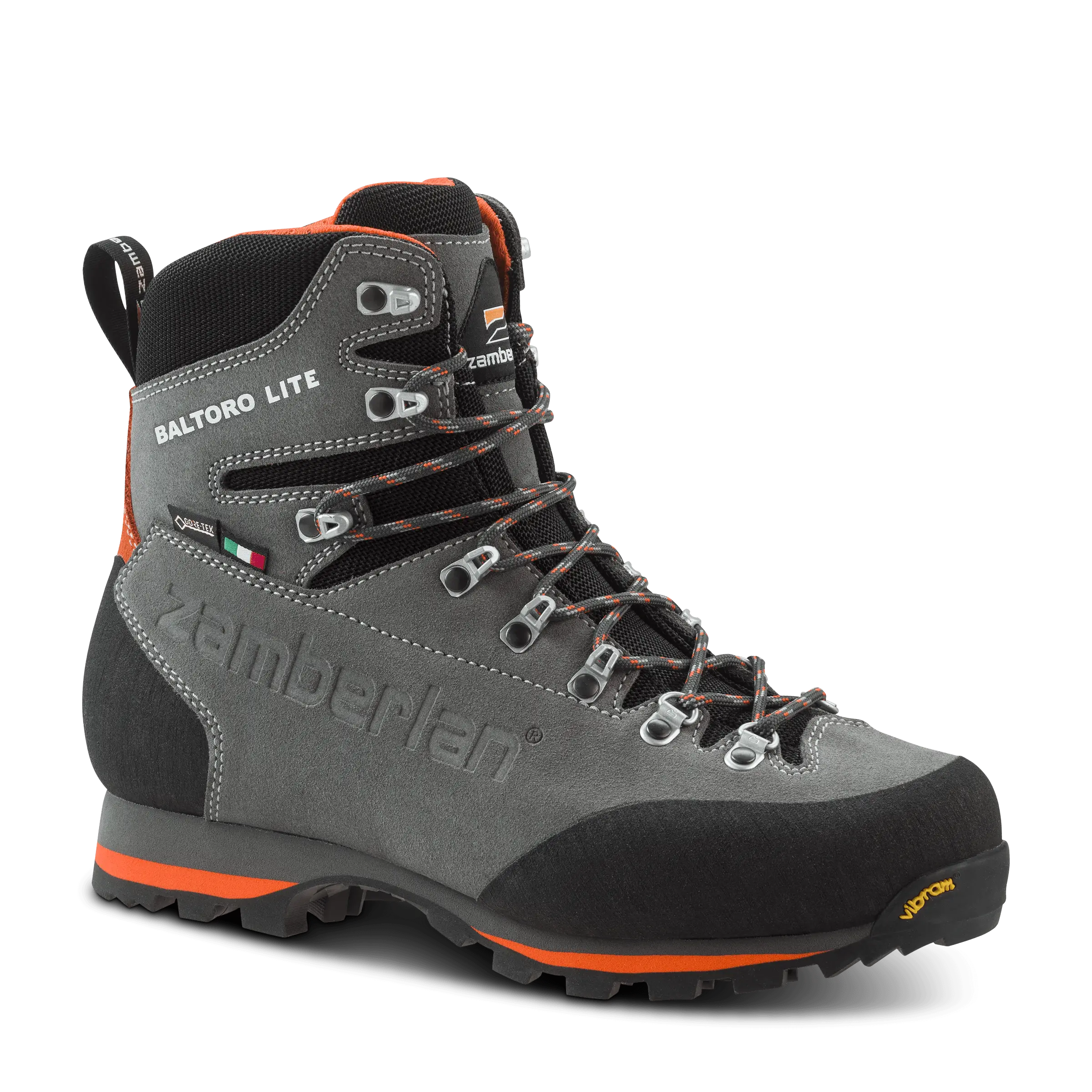 Zamberlan Baltoro Lite GTX Hiking Boots, Men's Size 11.5, Graphite/black