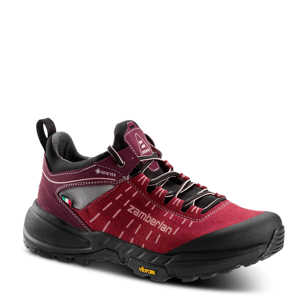 Zamberlan Circe Low GTX WNS - women's hiking shoes in wine