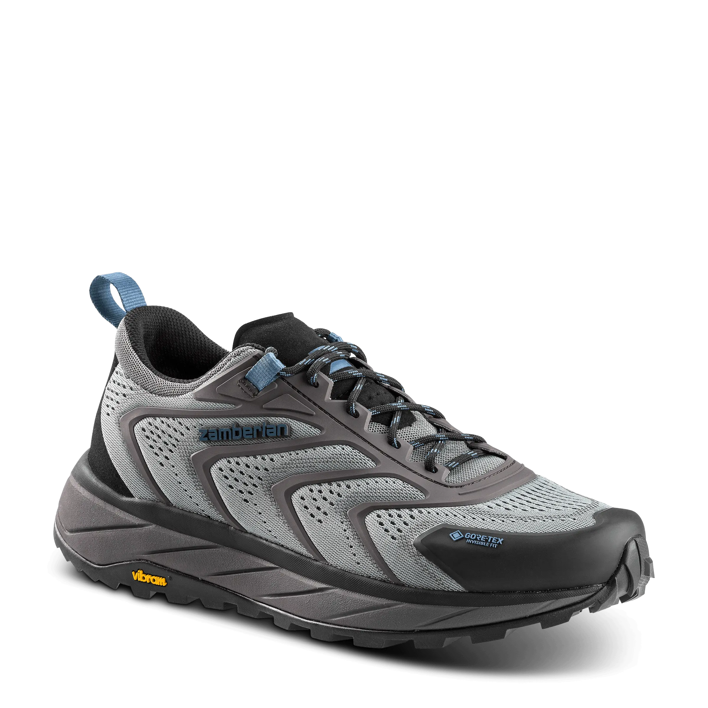 アムティーン EXOTRAIL GTX - Grey/Denim | Men's Hiking Shoes | Zamberlan