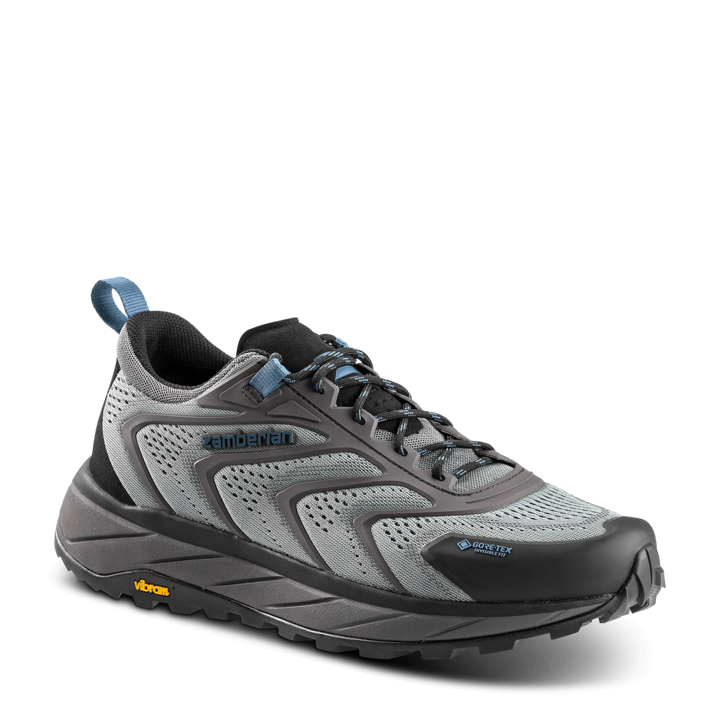 トゥモローランドボルジーSizeFree EXOTRAIL GTX - Grey/Denim | Men's Hiking Shoes | Zamberlan