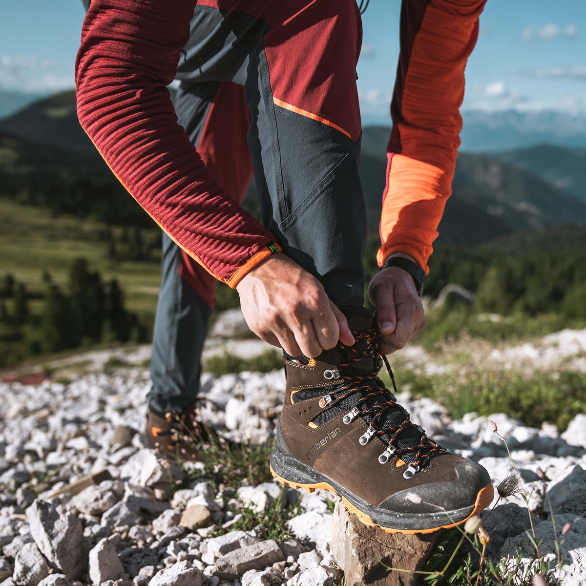 THUNDER PRO GTX - Brown/Orange
