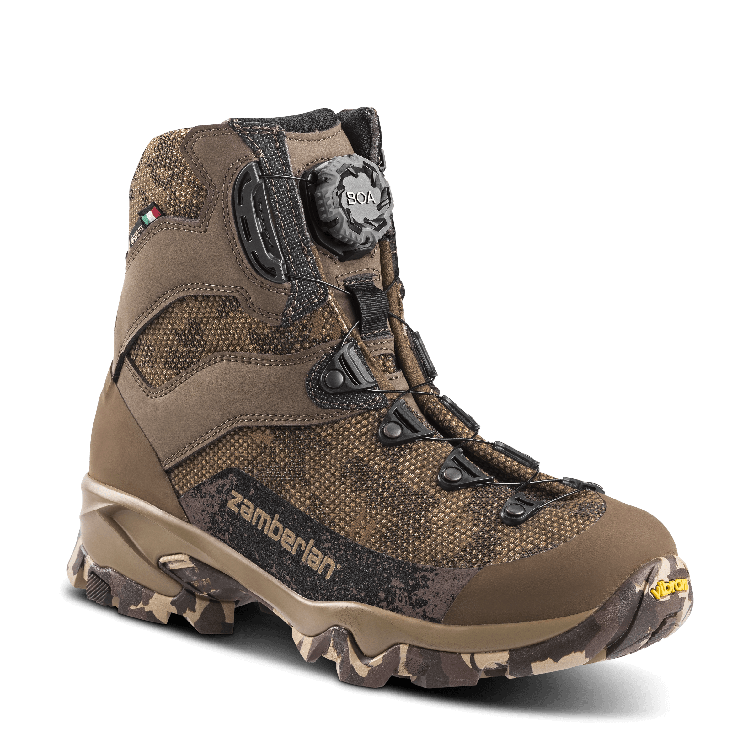 ADAK 6 GTX BOA - Coyote Camo | Men's Hunting Boots | Zamberlan