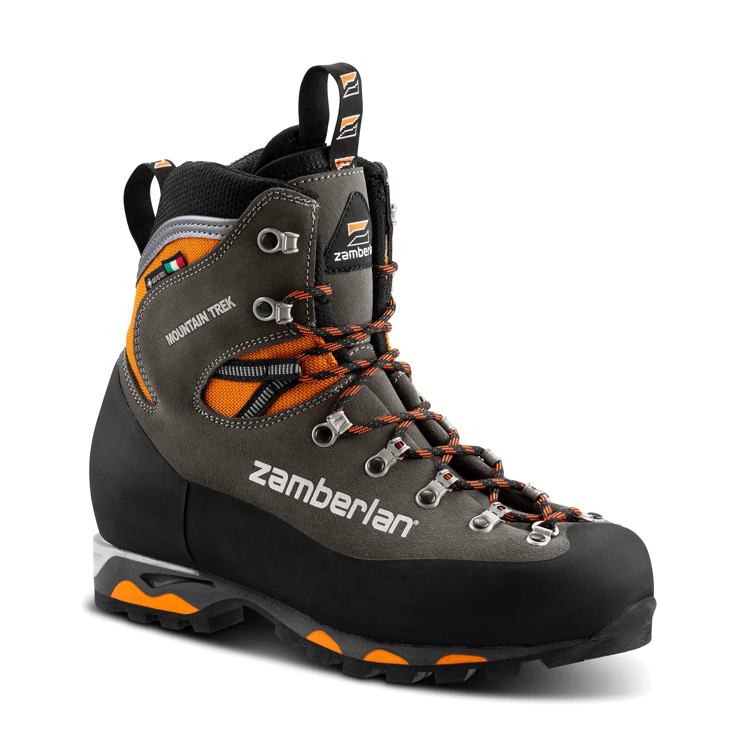 MOUNTAIN TREK GTX - Graphite/Orange | Men's Alpine Boots