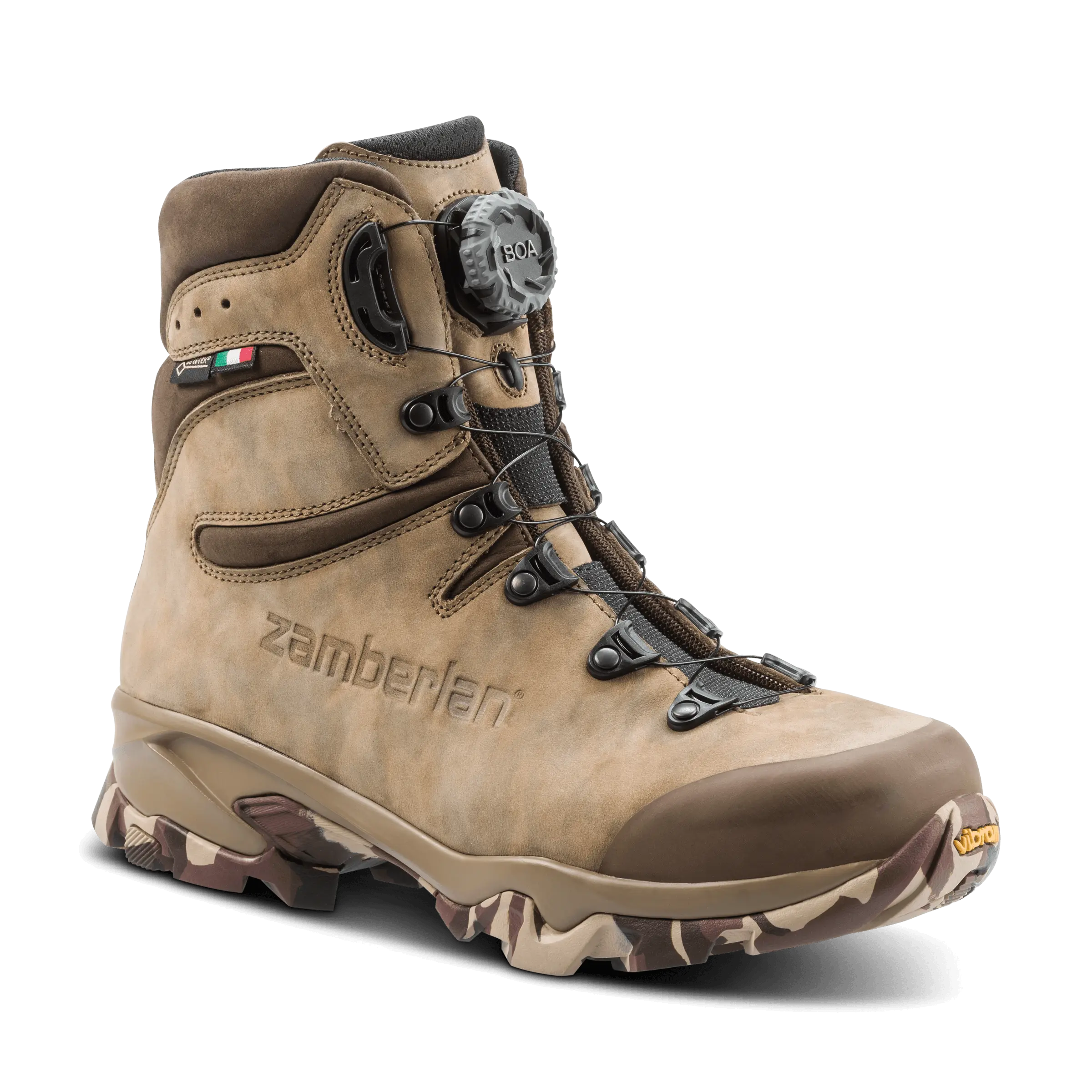 Zamberlan Lynx GTX RR BOA - men's hunting boots in camouflage