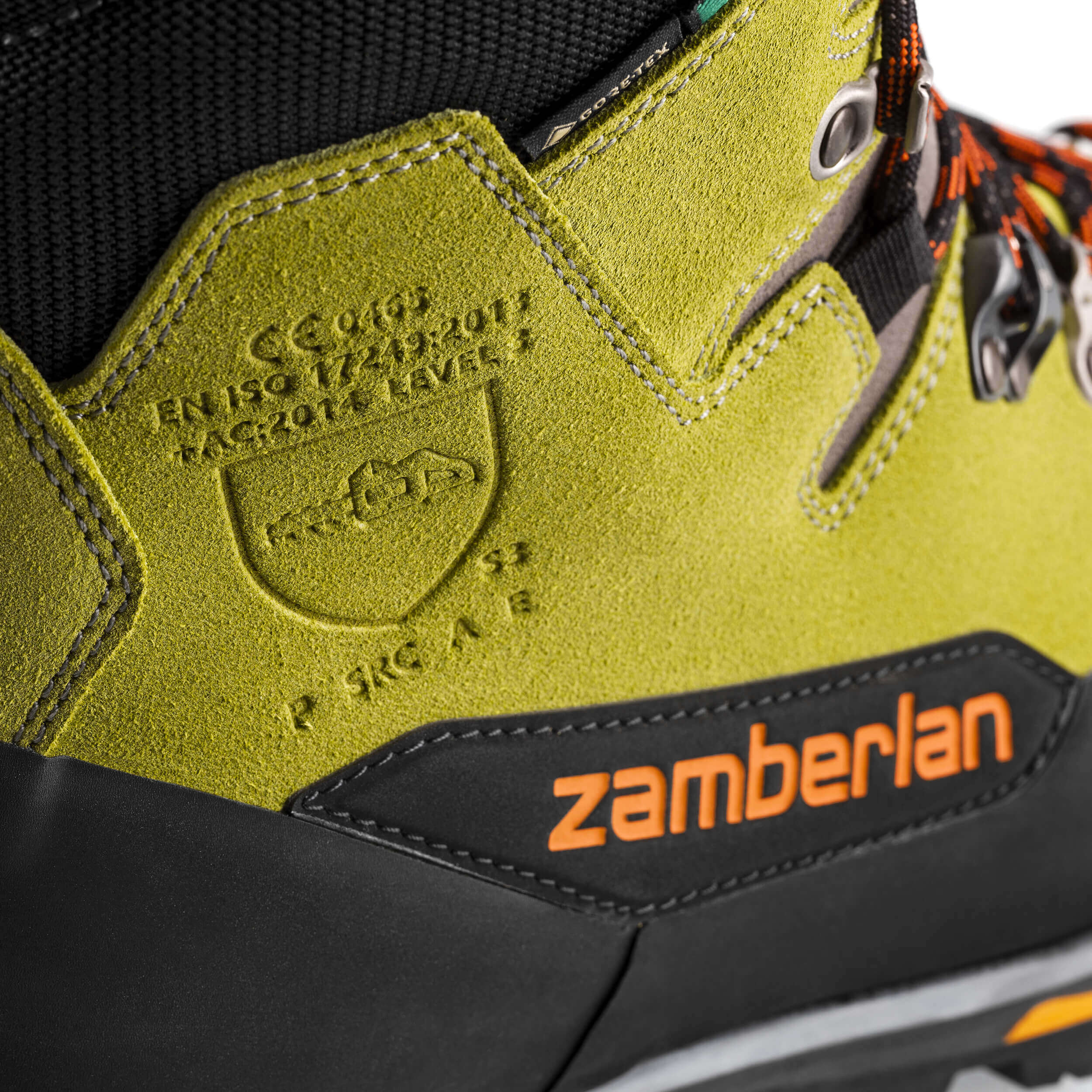 LOGGER PRO GTX S3 - Acid Green | Men's Logging Boots | Zamberlan