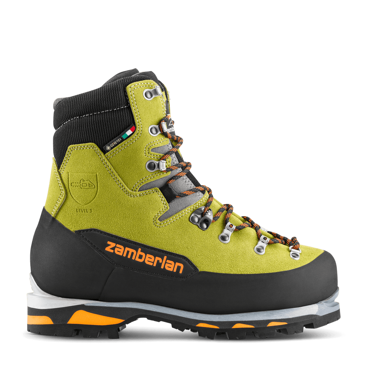 LOGGER PRO GTX S3 - Acid Green | Men's Logging Boots | Zamberlan