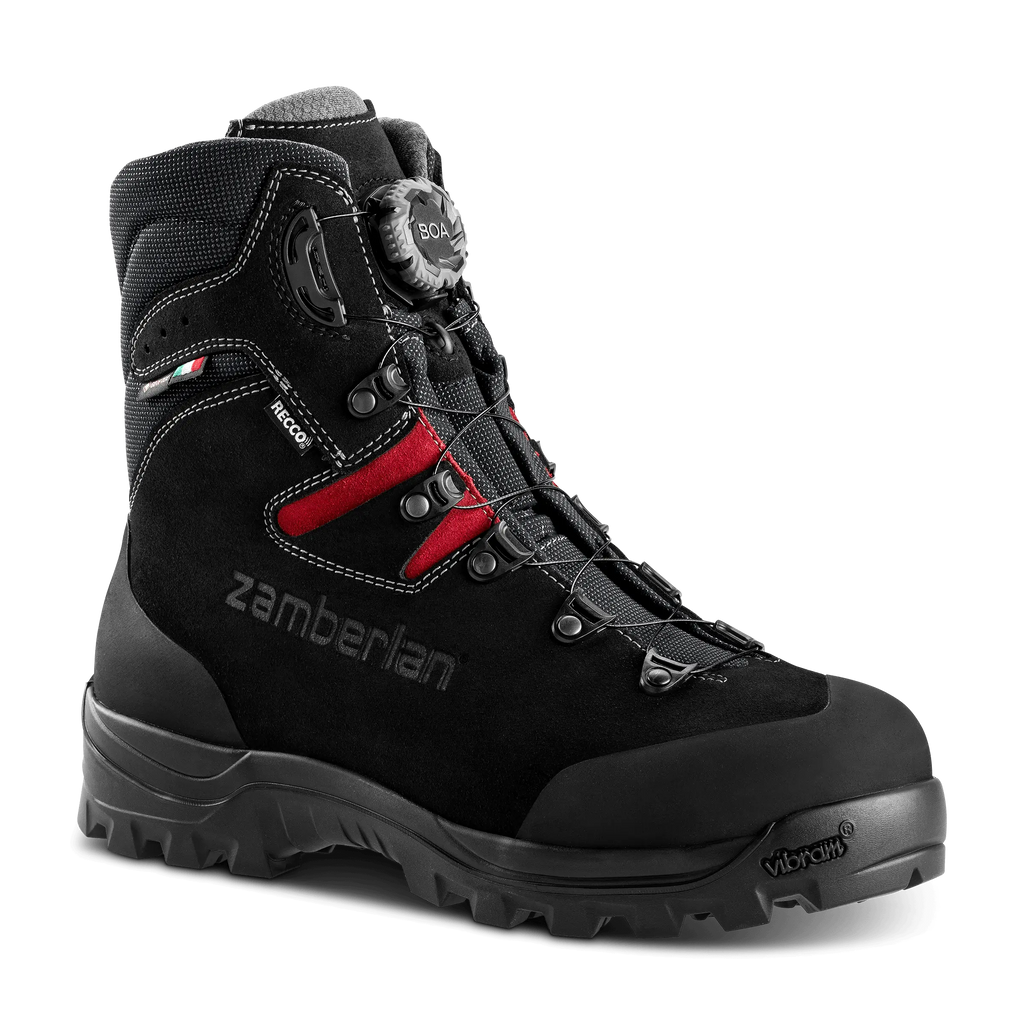 Zamberlan Delimber GTX RR BOA S7S - men's ISO certified forestry and industrial work boot in black