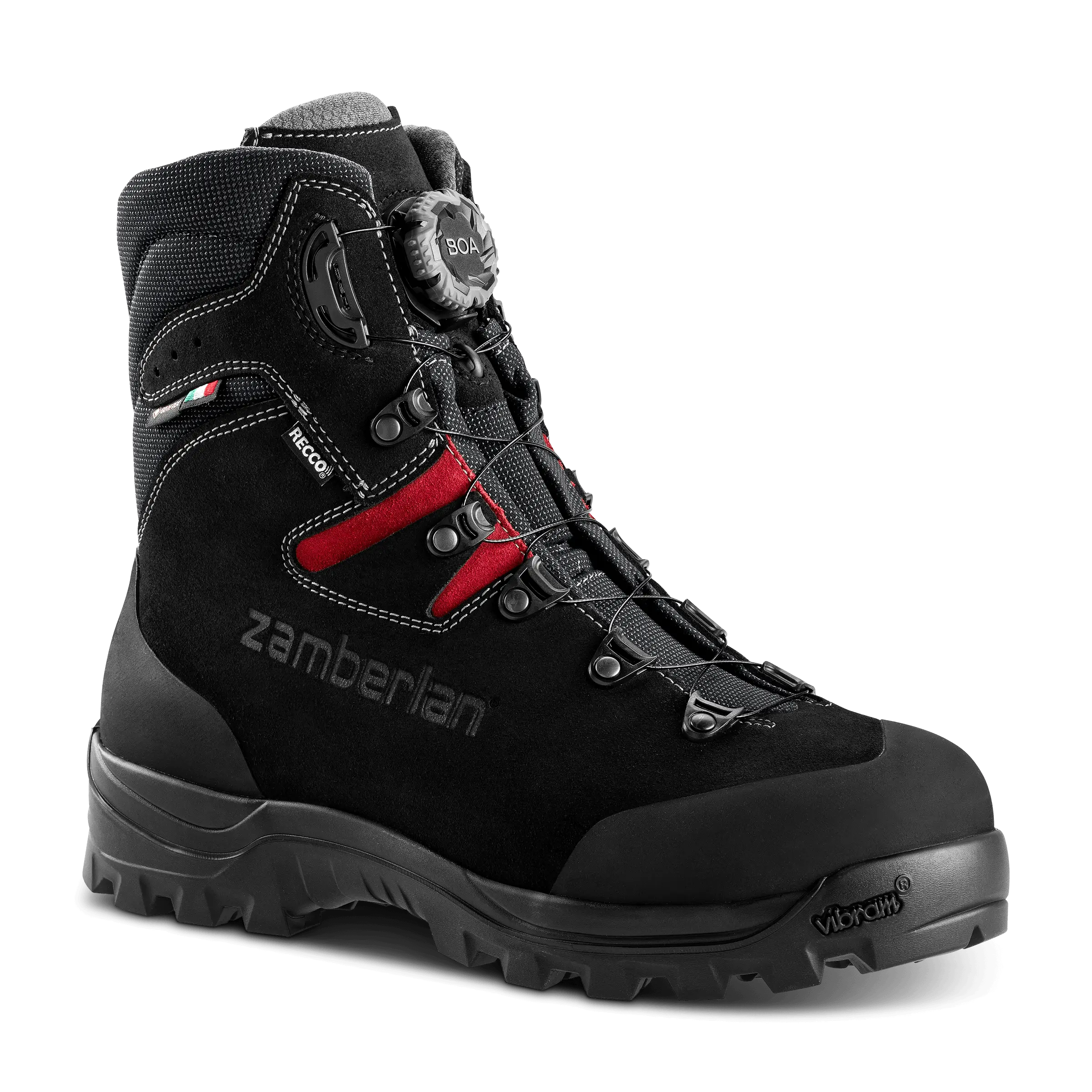 Zamberlan Delimber GTX RR BOA S7S - men's ISO certified forestry and industrial work boot in black