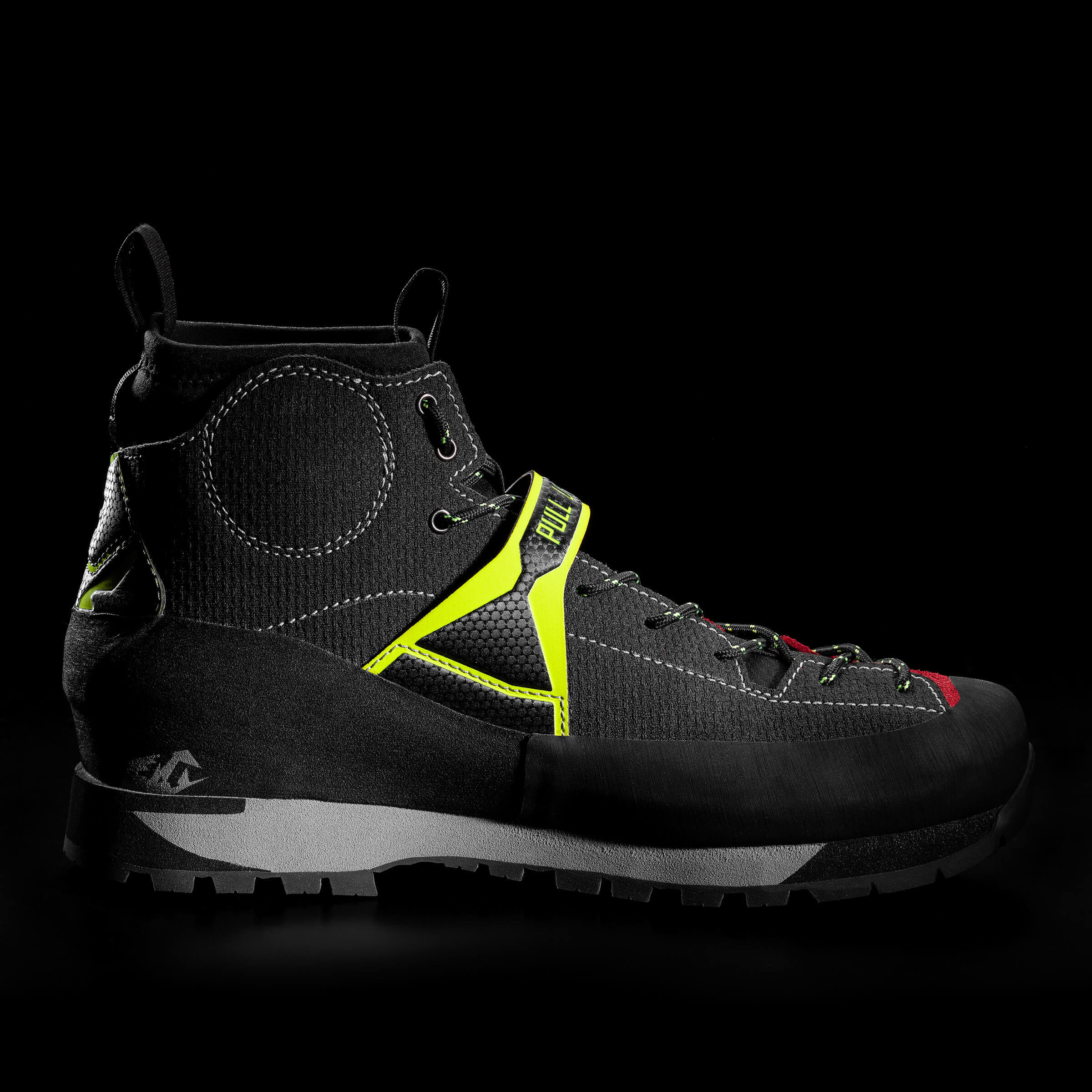 ガムラツイスト 魔王ジャブラン TREELOGY GTX - Red/Yellow | Men's Arborist Climbing Boots