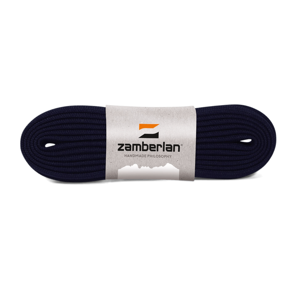 FLAT BOOT LACES - Blue Zamberlan North America