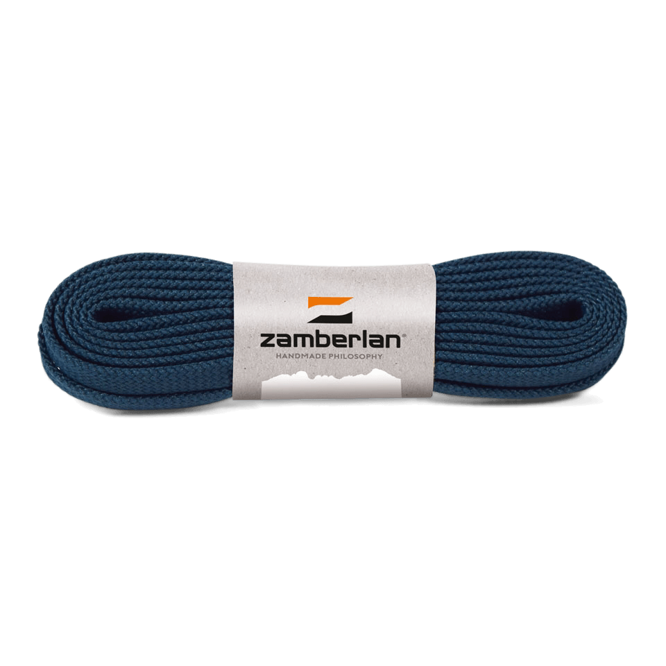 FLAT BOOT LACES - Dark Blue/Octane Zamberlan North America