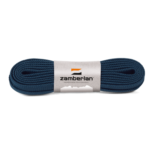 FLAT BOOT LACES - Dark Blue/Octane Zamberlan North America