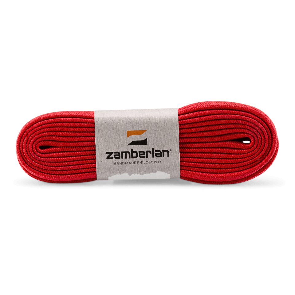 FLAT BOOT LACES - Red Zamberlan North America