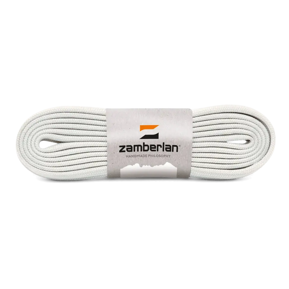 FLAT BOOT LACES - White Zamberlan North America