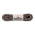 ROUND BOOT LACES - Anthracite/Grey/Orange