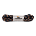 ROUND BOOT LACES - Black/Orange