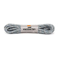 ROUND BOOT LACES - Grey/White