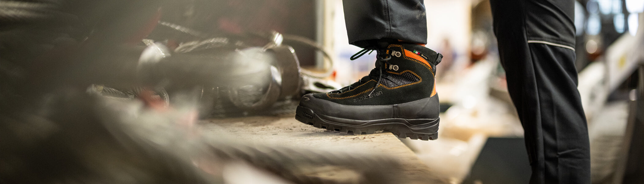 Zamberlan Meister GTX RR men's industrial safety boots. 